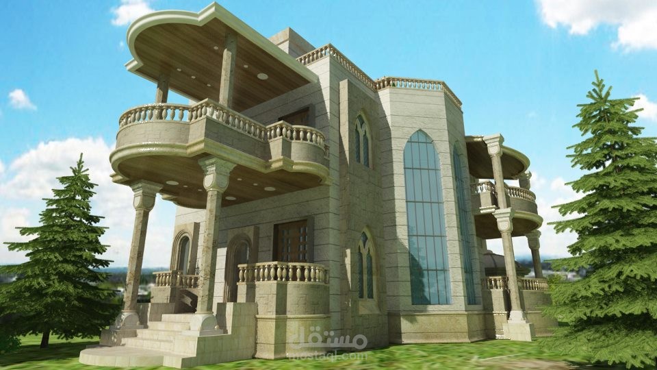 تصميم فيلا