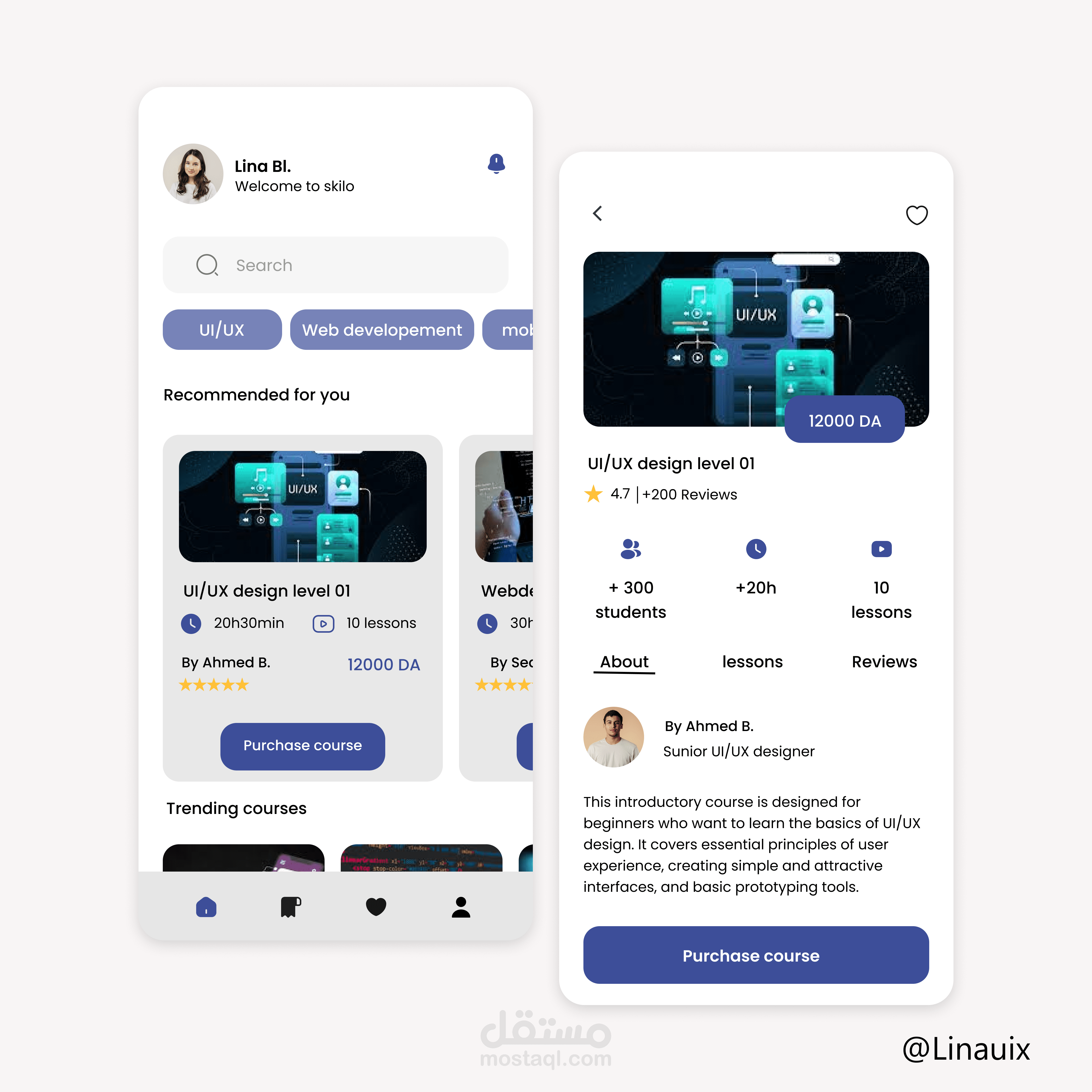 E-learning app