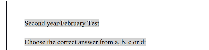 Comprehensive English Examination: Assessing Language Proficiency and Comprehension