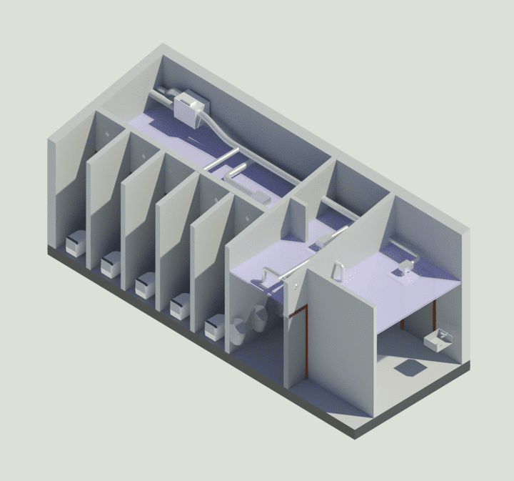 Design Ventilation system (simple project)