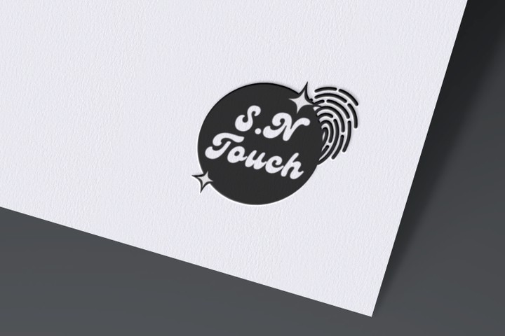 Logo Design For (S.N - Touch) Company