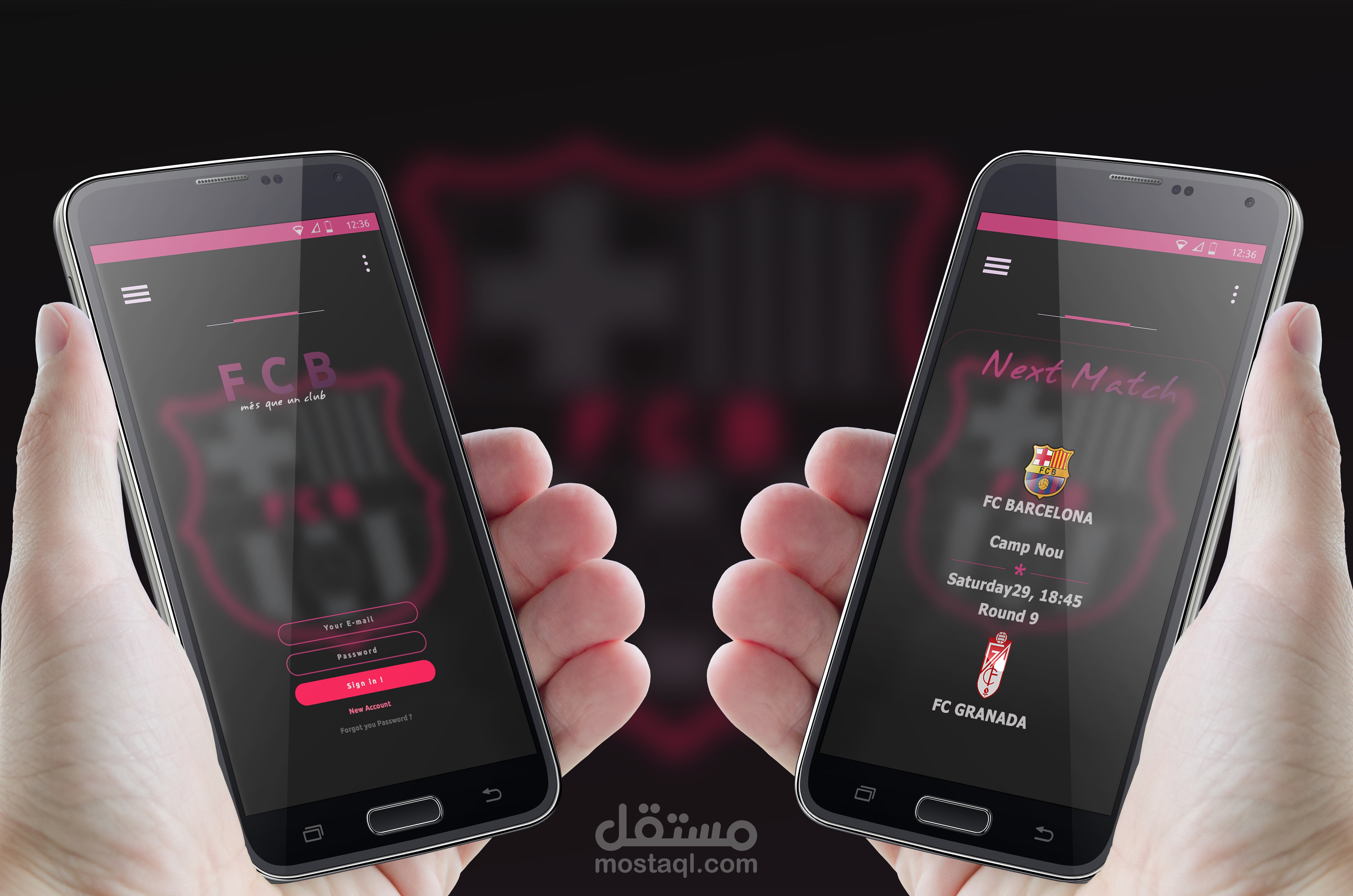 BARCELONA APP UI/UX