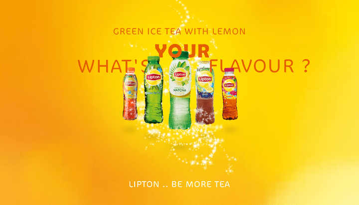 Redesign for Lipton iced tea