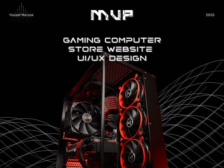 MVP - Gaming computer store website