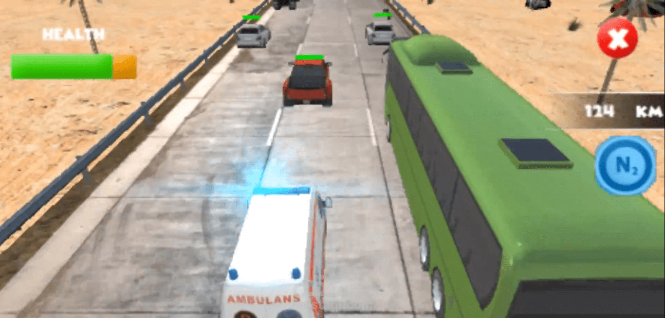 Traffic Race لعبة سباق السيارات