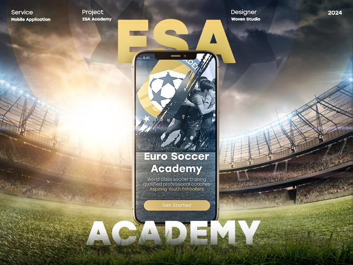 Euro Soccer Academy mobile application