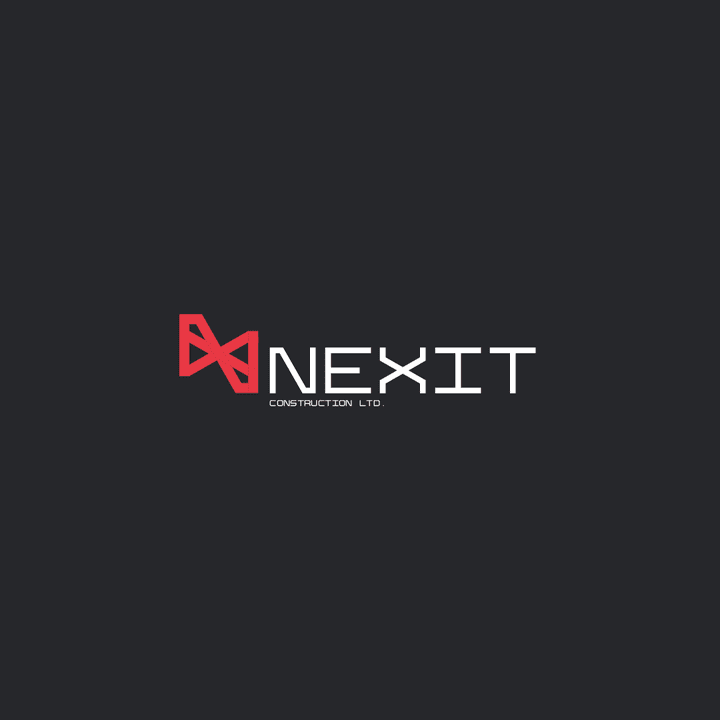 تصميم هوية  Nexit Construction Ltd