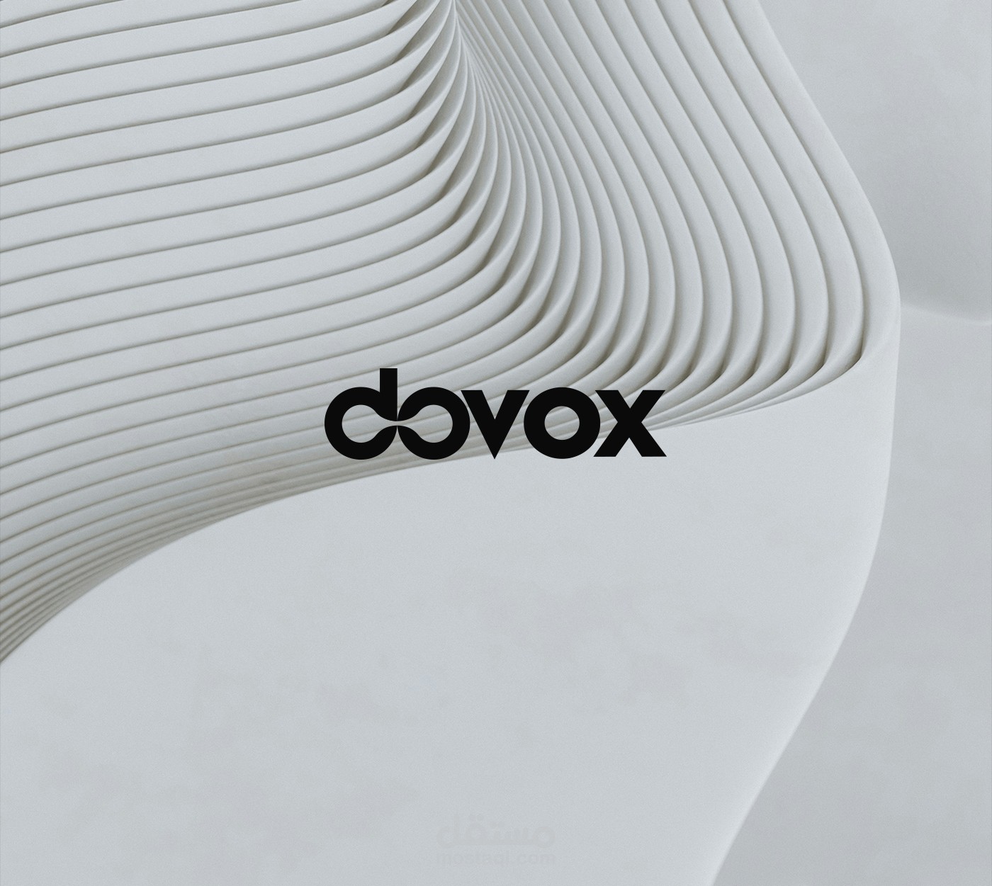هوية بصرية لشركة Dovox