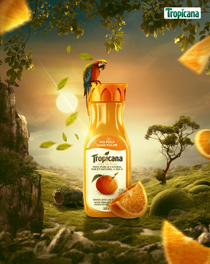 عصير tropicana