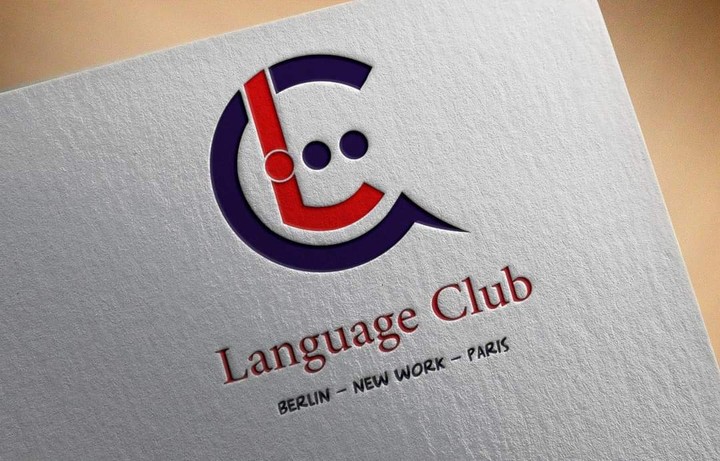 Logo for language club