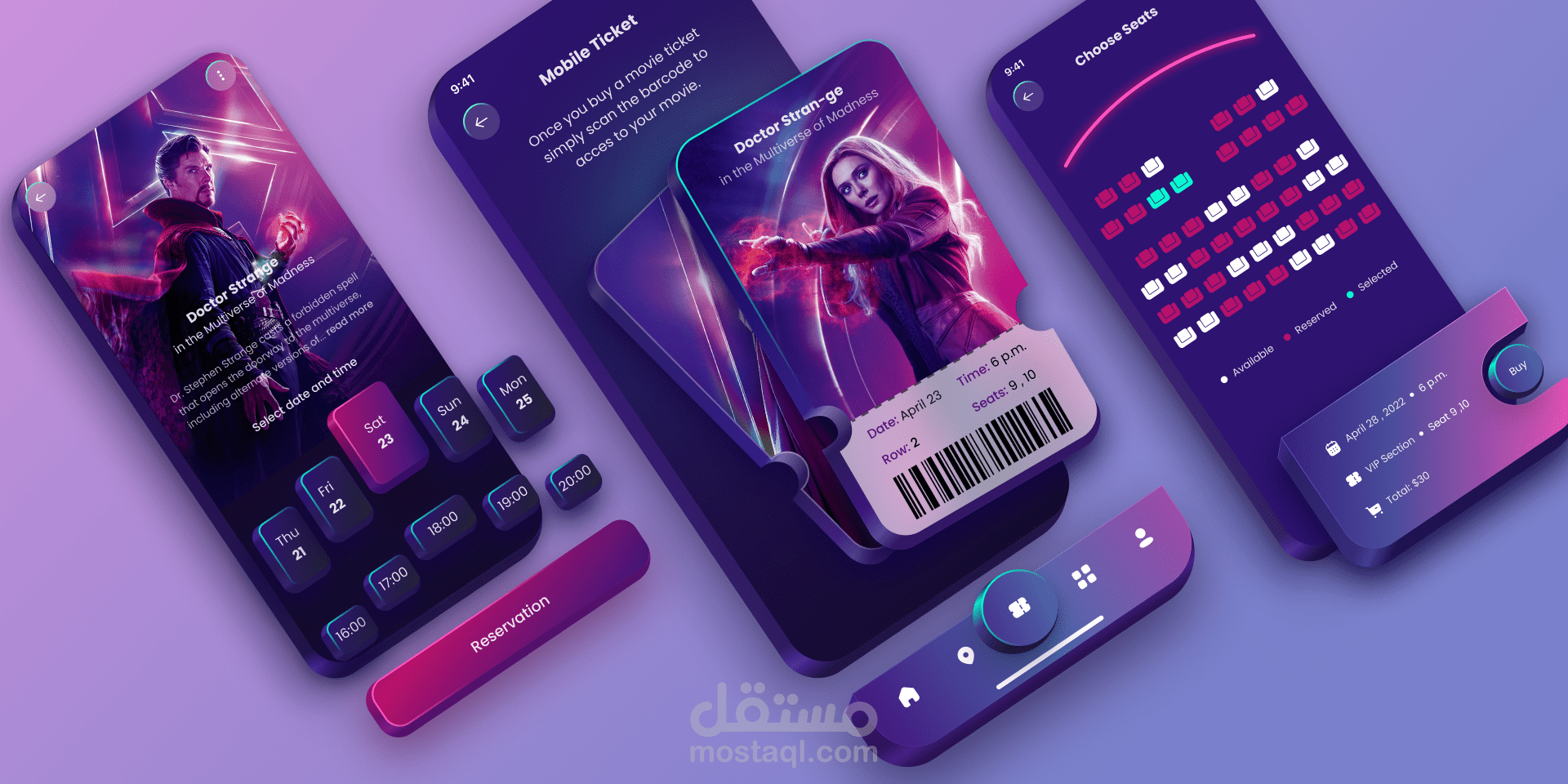 Movie ticket app