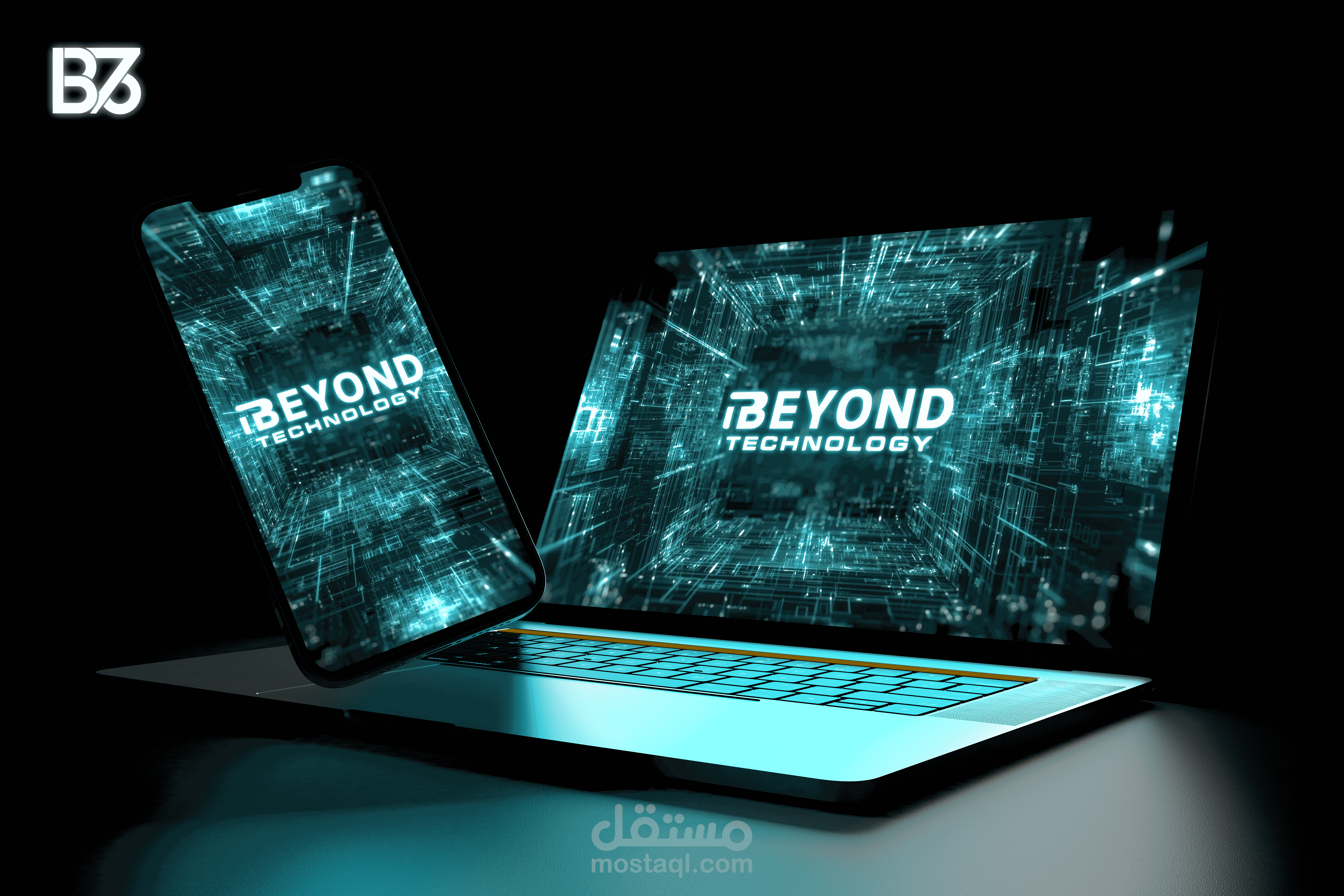 تصميم فيديو تقديمي احترافي لشركة Beyond Technology