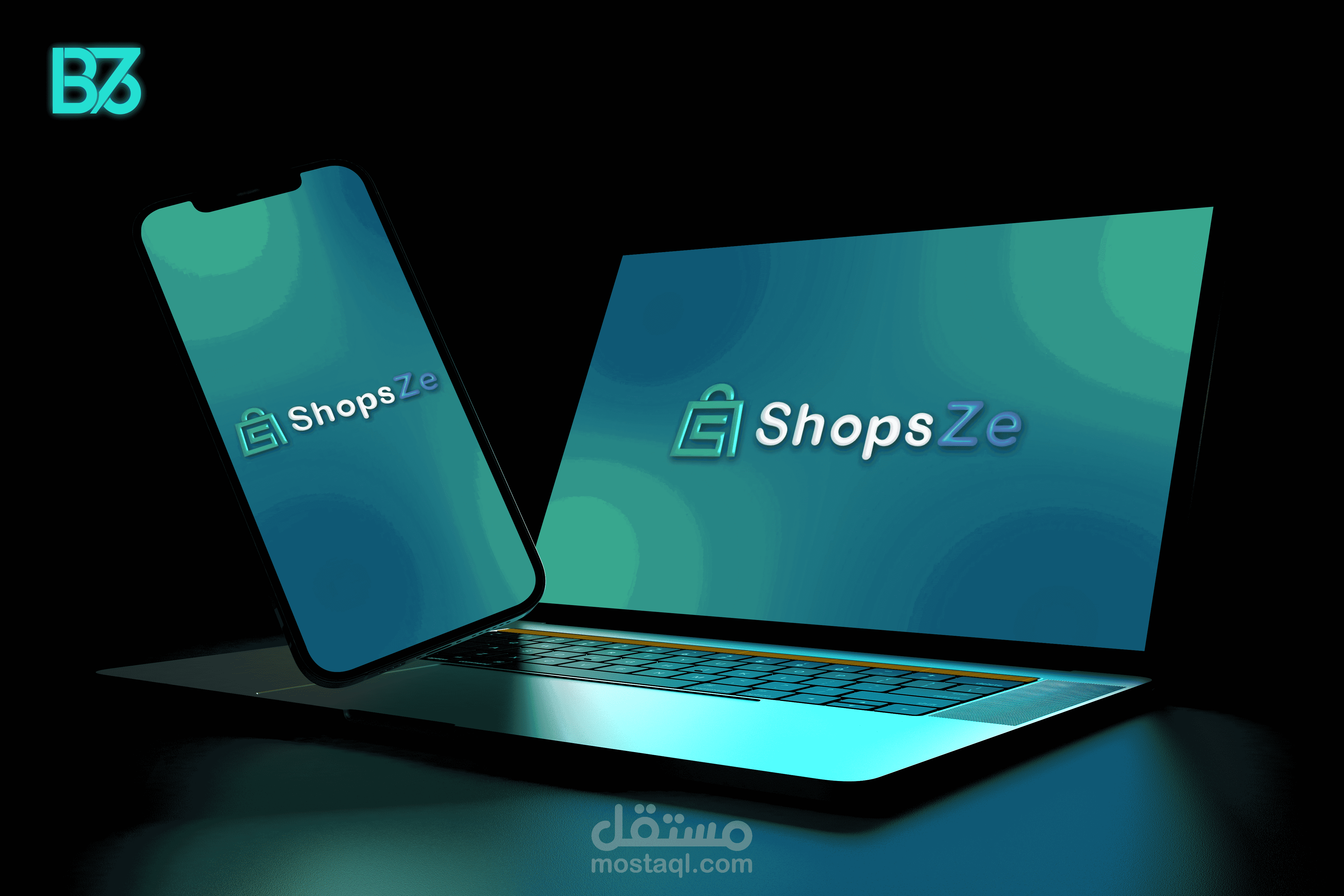 تصميم فيديو تقديمي احترافي لمنصة ShopsZe