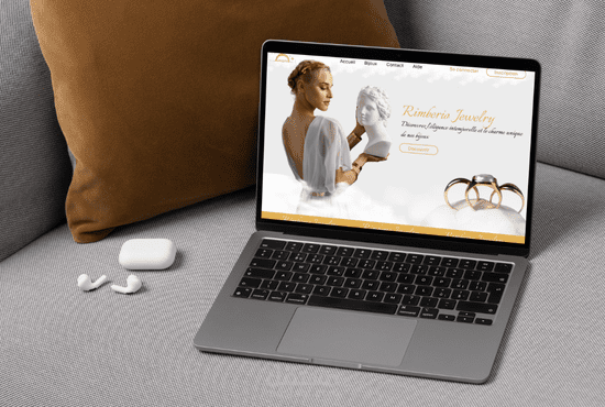 متجر مجوهرات (Jewelry Store Website)