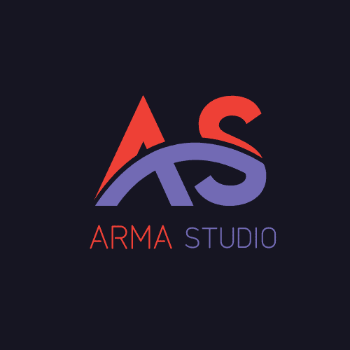 شعار احترافي لفوتوغرافر ( Arma studio )