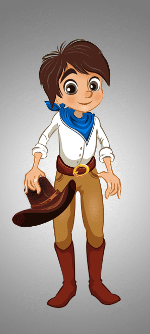 cowboy cartoon character