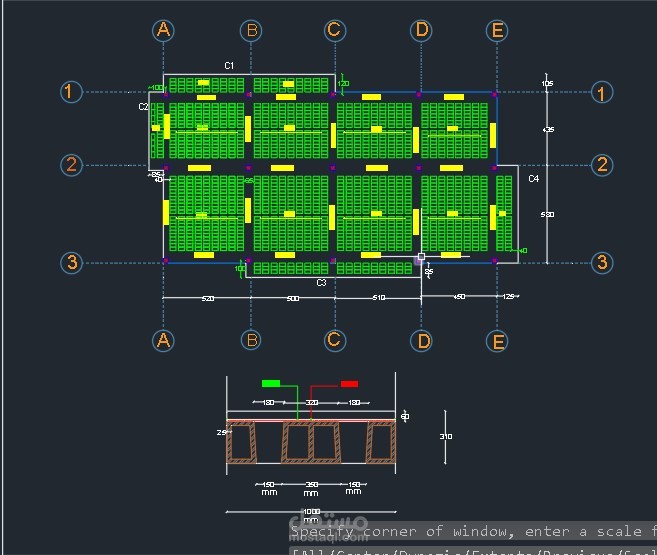 عمل كافة أنواع المخططات على برنامج أتوكاد autocad