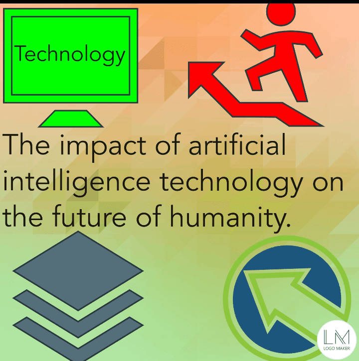 The impact of artificial intelligence technology on the future of humanity.