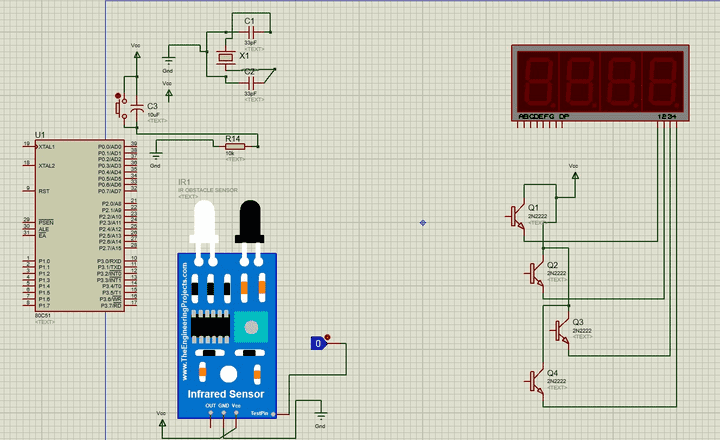 Contactless Tachometer Circuit using Pic Microcontroller