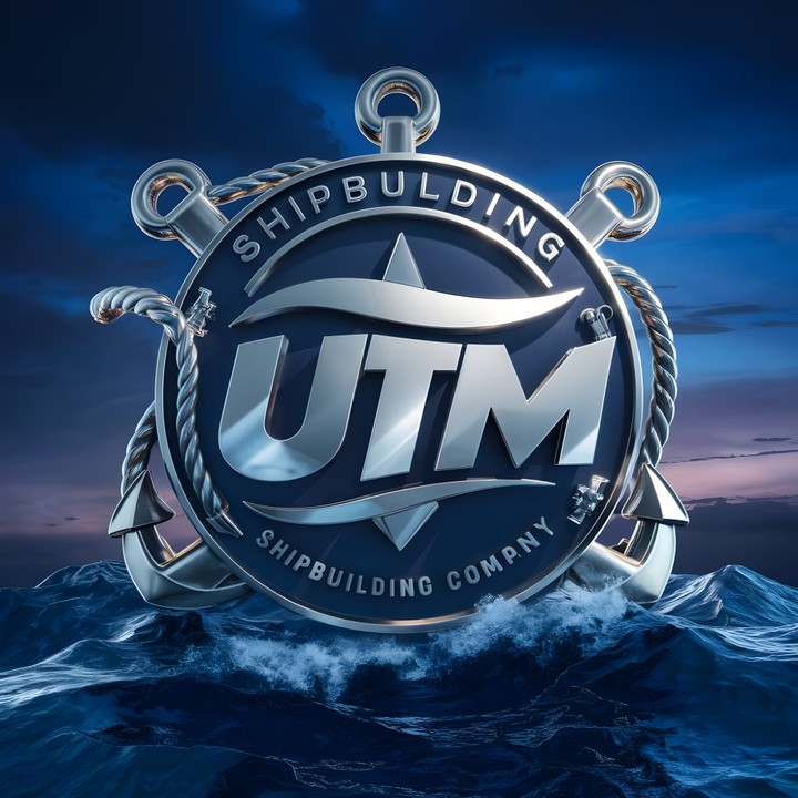 تصميم شعار لشركة صناعة سفن اختصار اسمها UTM