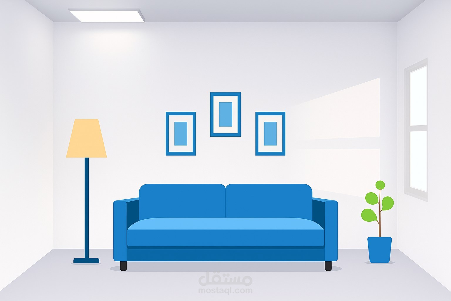 تصميم غرفة معيشة