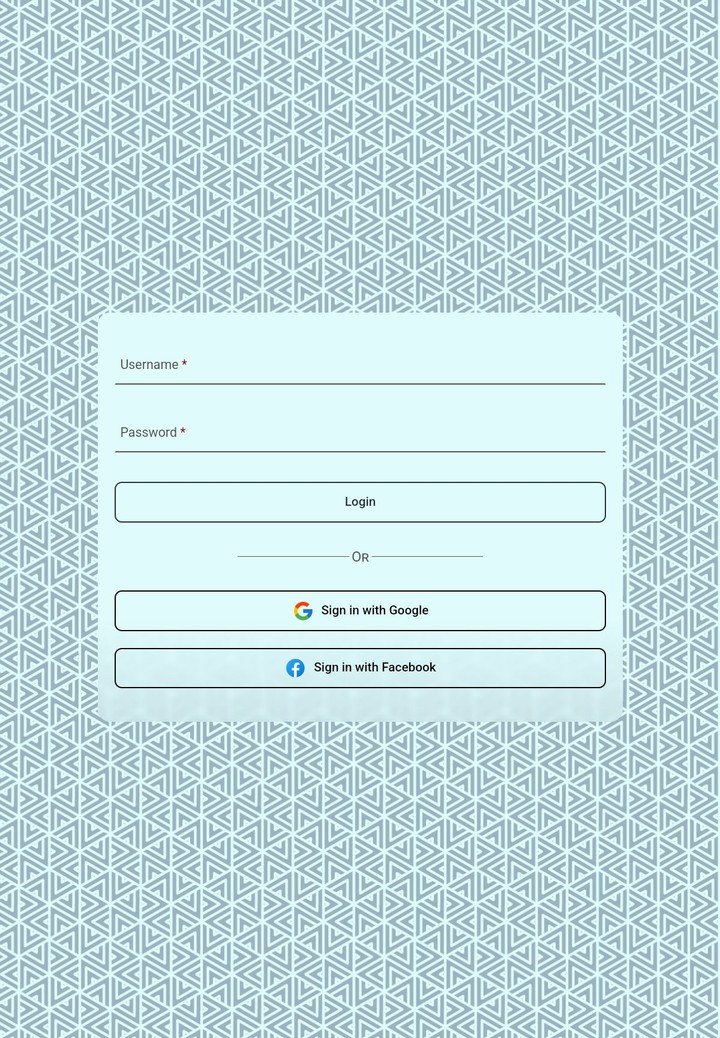 Login Form