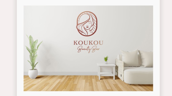 تصميم شعار لمركز تجميل و استجمام فرنسي KouKou Beauty Bar