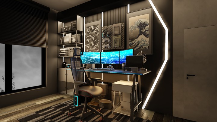 Gaming room design