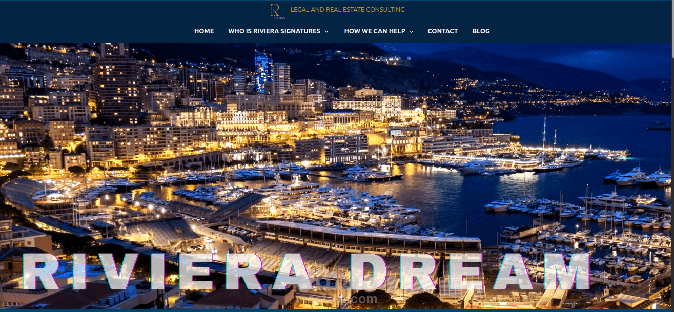 Real Estate Consulting Web site