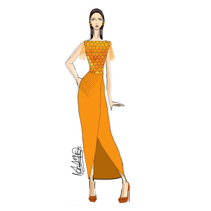 Radiant in Orange: A Stunning Fashion Collection That Glows with Elegance and Energy