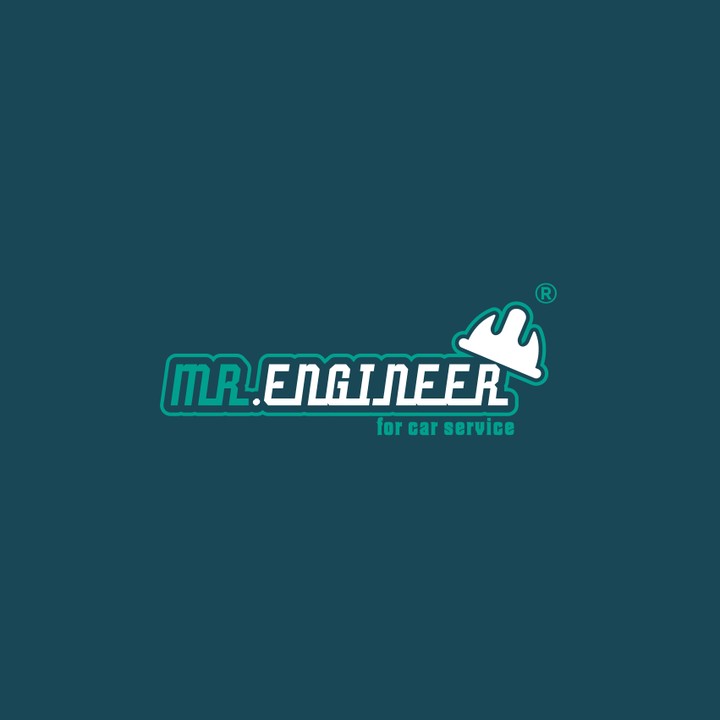 شعار لمركز صيانه سيارات (Mr engineer)