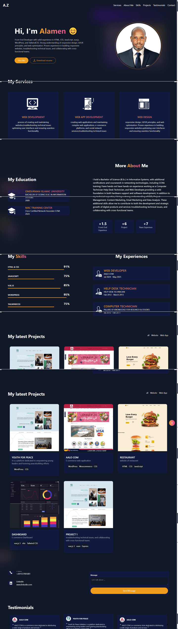 portfolio Website