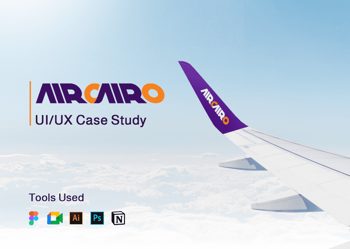 AirCairo Mobile UI/UX Case Study