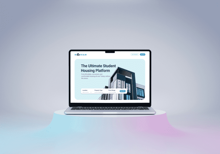 Maskan The Ultimate Student Housing Platform - Figma Web design