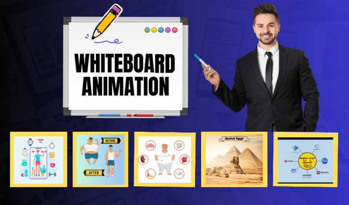 معرض فيديوهات Whiteboard Animation