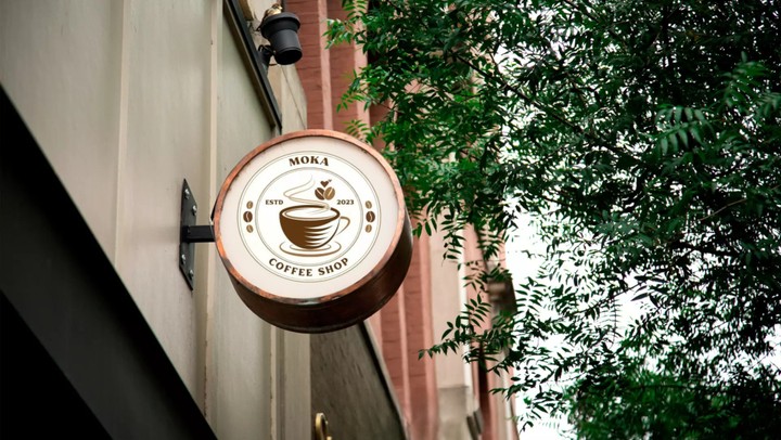 Visual identity for the coffee shop