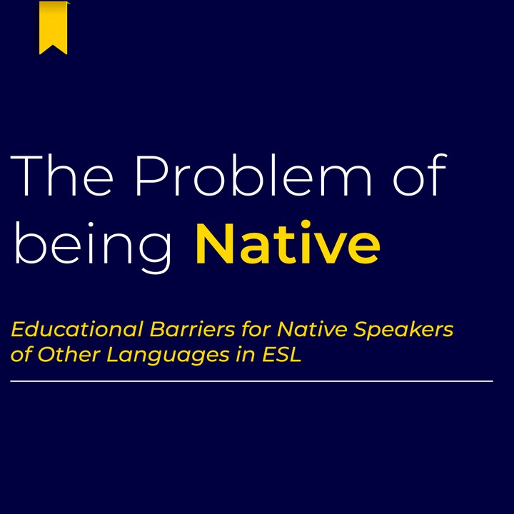 The Problem of being Native Article