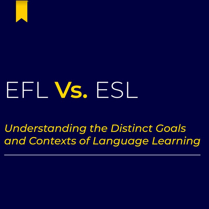 ESL Vs. EFL Article