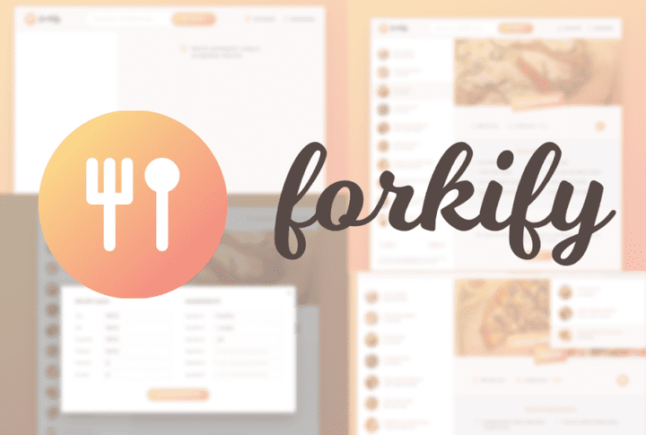 موقع خاص بتقديم وصفات المأكولات المتنوعة ( Forkfiy )