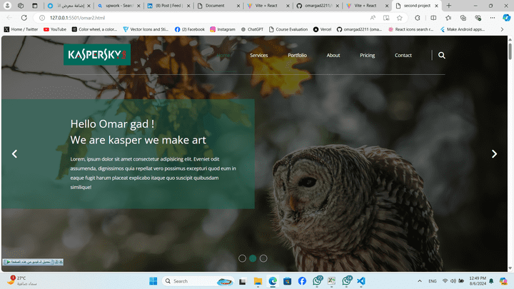 Ui website