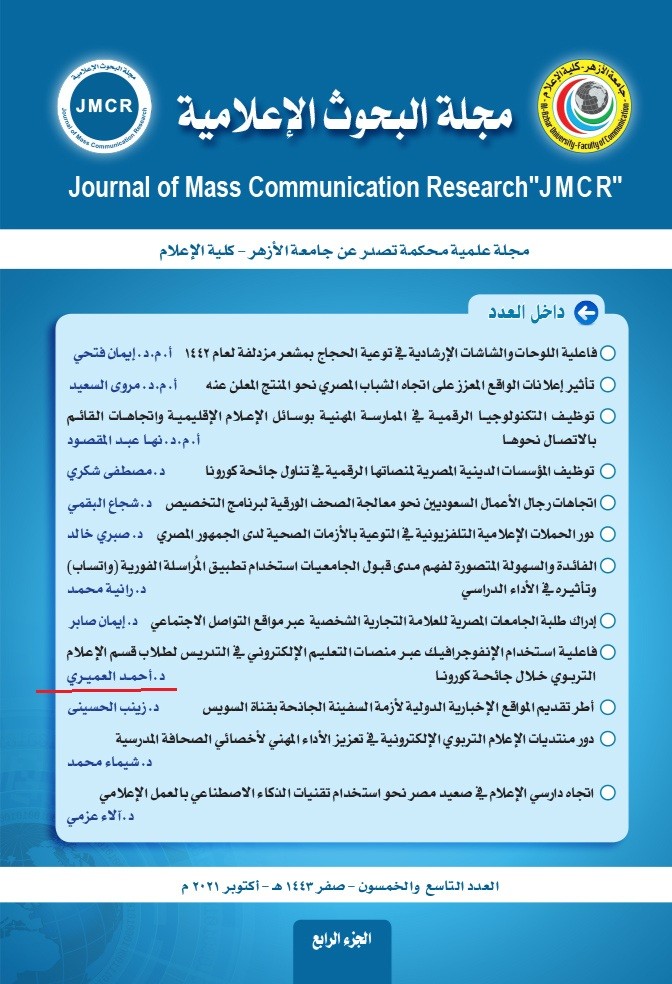 بحوث علمية منشورة بمجلات محكمة ذات تصنيف عالى