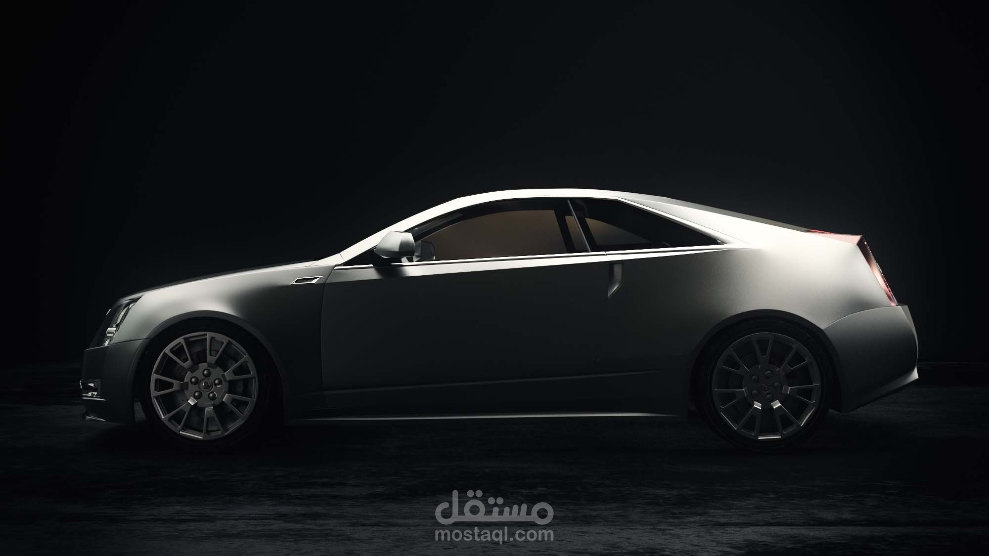 مودلينج لسيارة cadillac cts