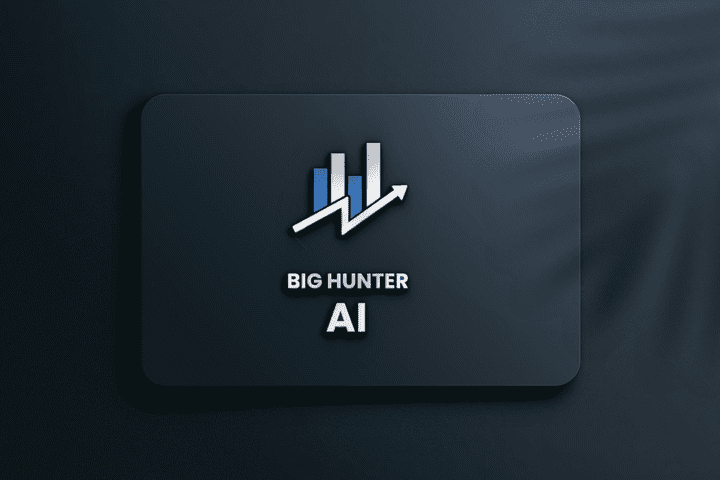 تصميم ويب سايت لشركة Big Hunter AI