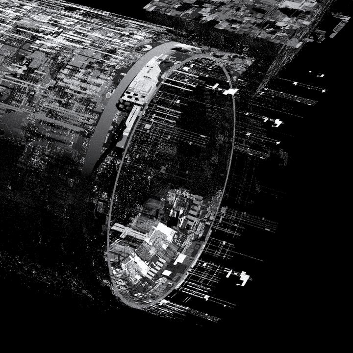 محطة في الفضاء, عمل 3D في بلندر