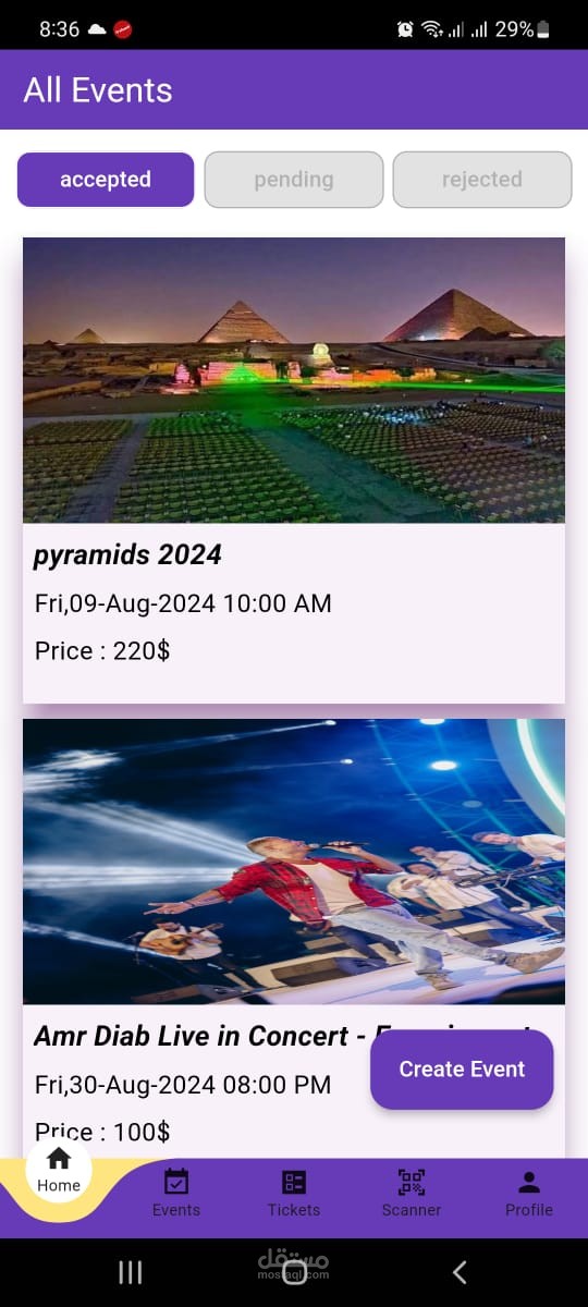 book ticket