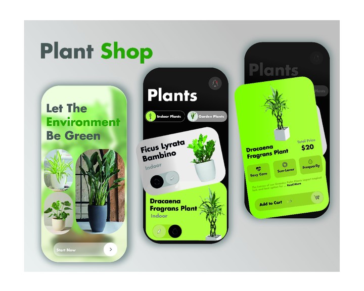 site web : Plant Shop