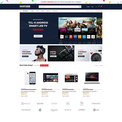 e-commerce website by WordPress