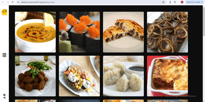 Yummy App – Meal Exploration and Recipes