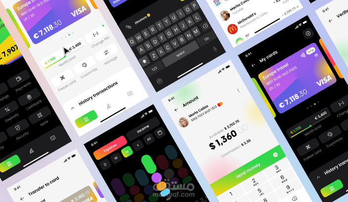 تطبيق بنكي يعرض رصيدك في البنك و جميع معاملاتك في رصيدك