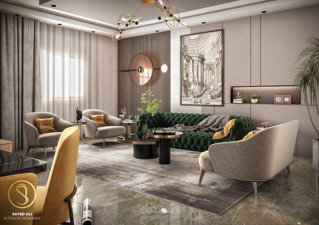 Project 3 Reception - Diningroom. | مستقل